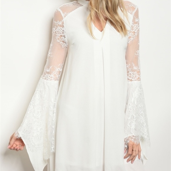 Lace Sleeve Tunic - Picture 1 of 2